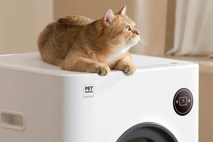 easiest to clean litter box